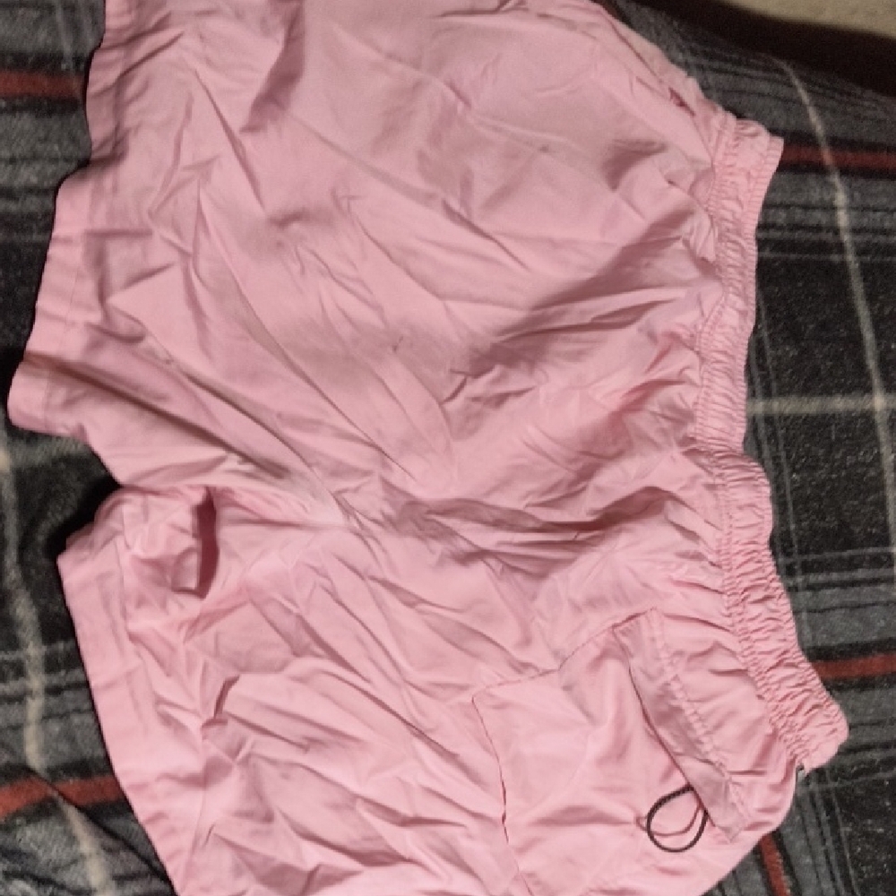 Nike Light Pink Drawstring Athletic Shorts